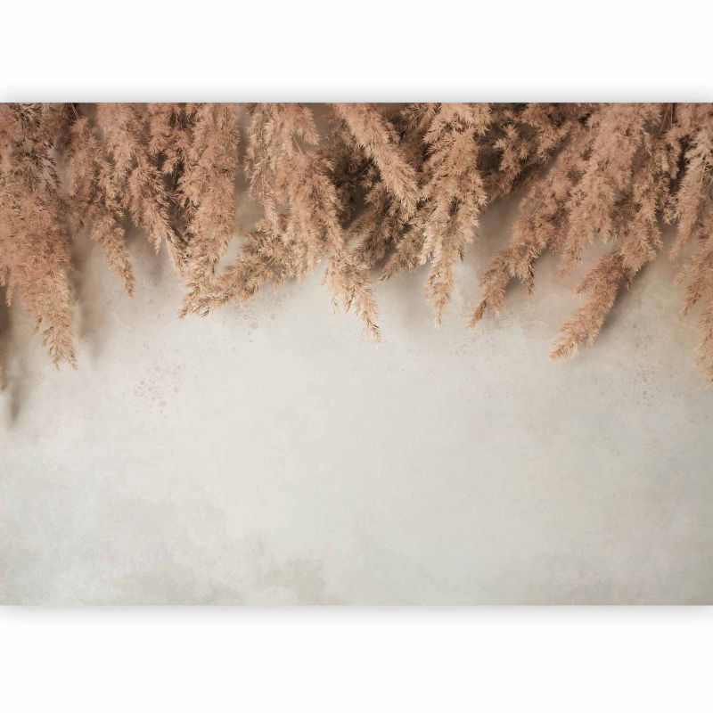 Fototapeta samoprzylepna Artgeist Liście szara 343x256 (7 części) 10097aa rolka 1 szt