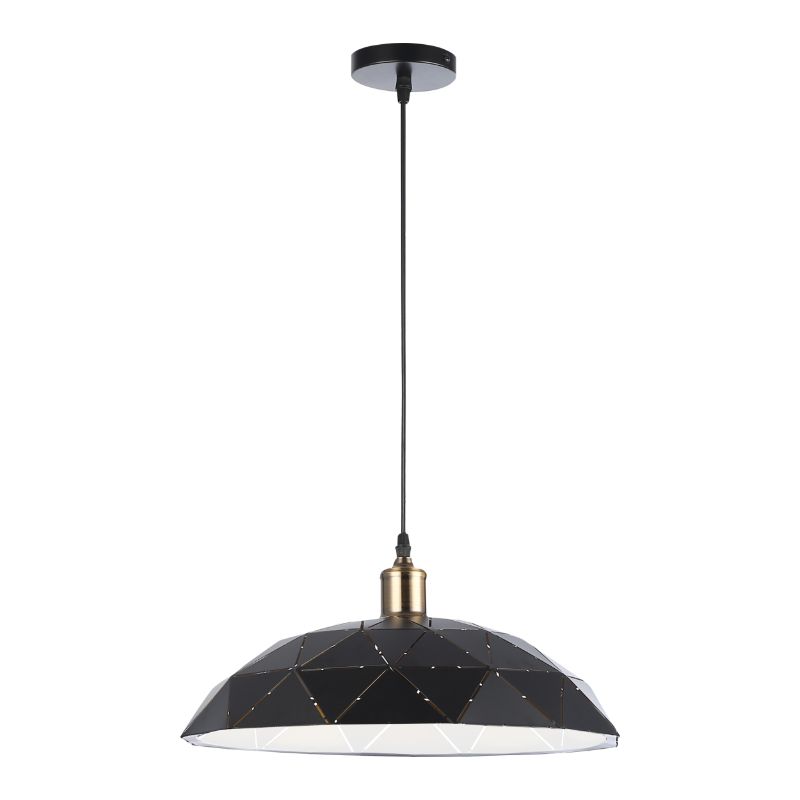 Lampa sufitowa, DPM, czarny+miedź, 1szt