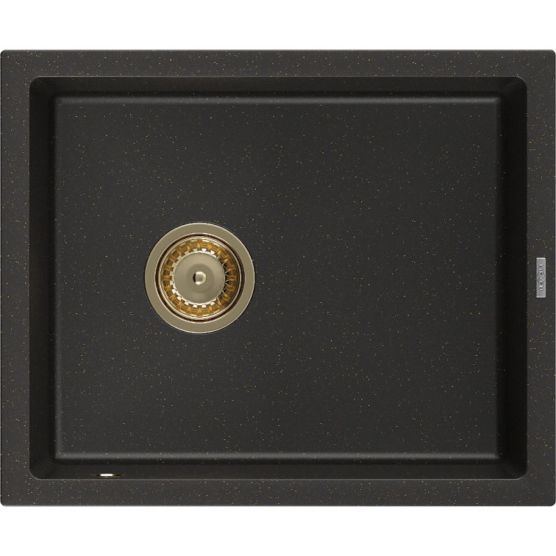 Zlewozmywak granite Mexen Pedro 1-komorowy szary 560x460 mm - 6508561000-71-G 1 szt.