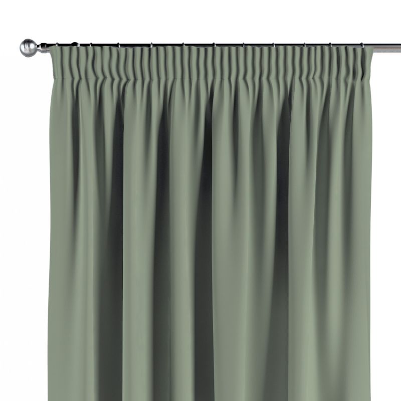 Zasłona na taśmie marszczącej 1 szt. 140 x 260 cm Dekoria szałwiowy 1 szt.