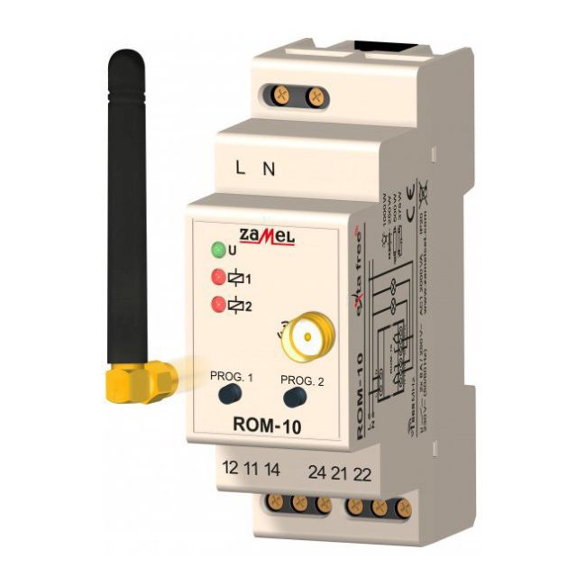 Radiowy odbiornik modułowy Zamel ROM-10 2-kanałowy