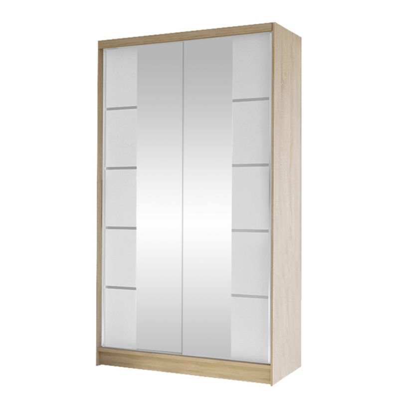 Szafa MIRJAN 24 z drzwiami przesuwnymi Diego V dąb sonoma/biały 1 szt.