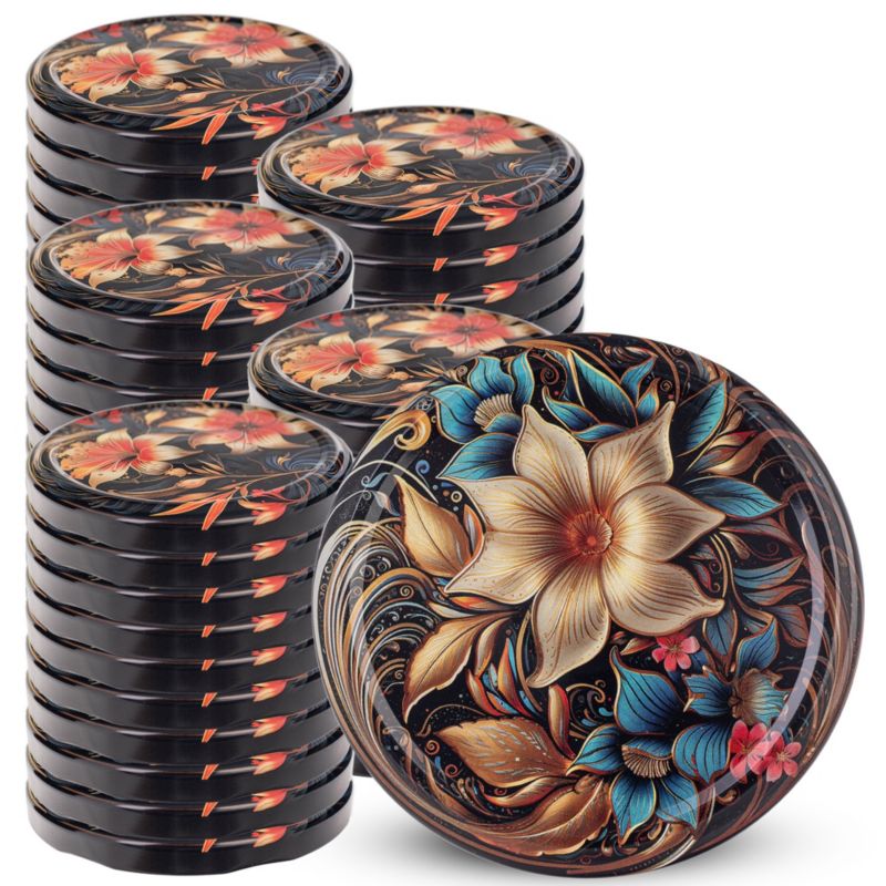 Zakrętki KADAX Do Słoików Fi 82 Nakrętki Na Słoiki Wieczka Przetwory 50szt.