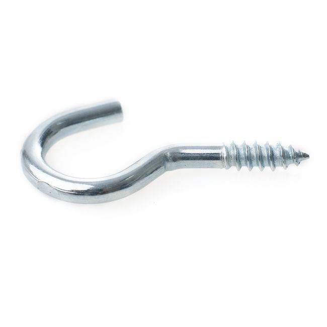 Haczyk wkręcany wygięty 25 mm 1 szt.