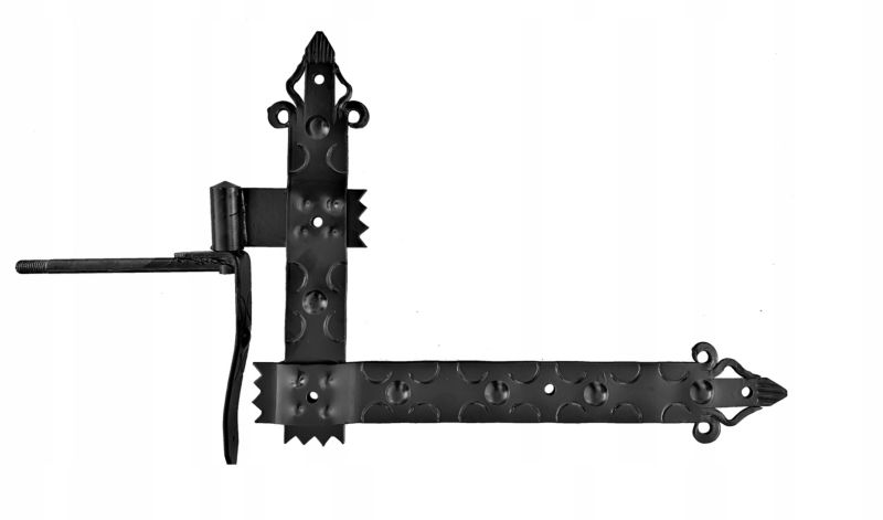 Zawias FEINZ Pasowy Kątowy Kuty Retro 450Mm Kpl 4 szt.