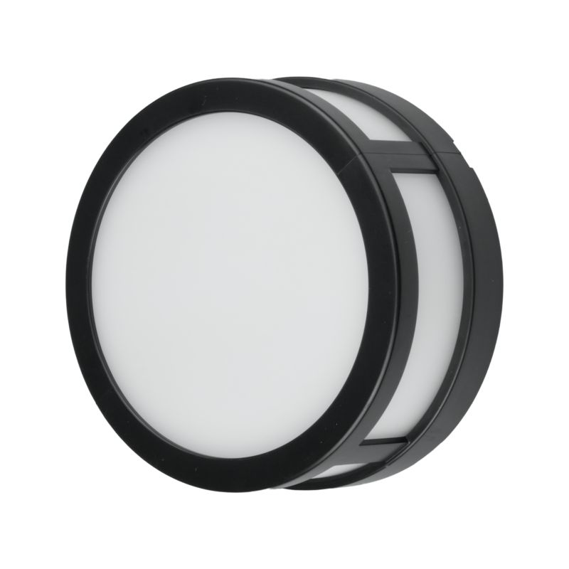 Kinkiet ogrodowy Flow 560 lm 3000 K IP 65 czarny