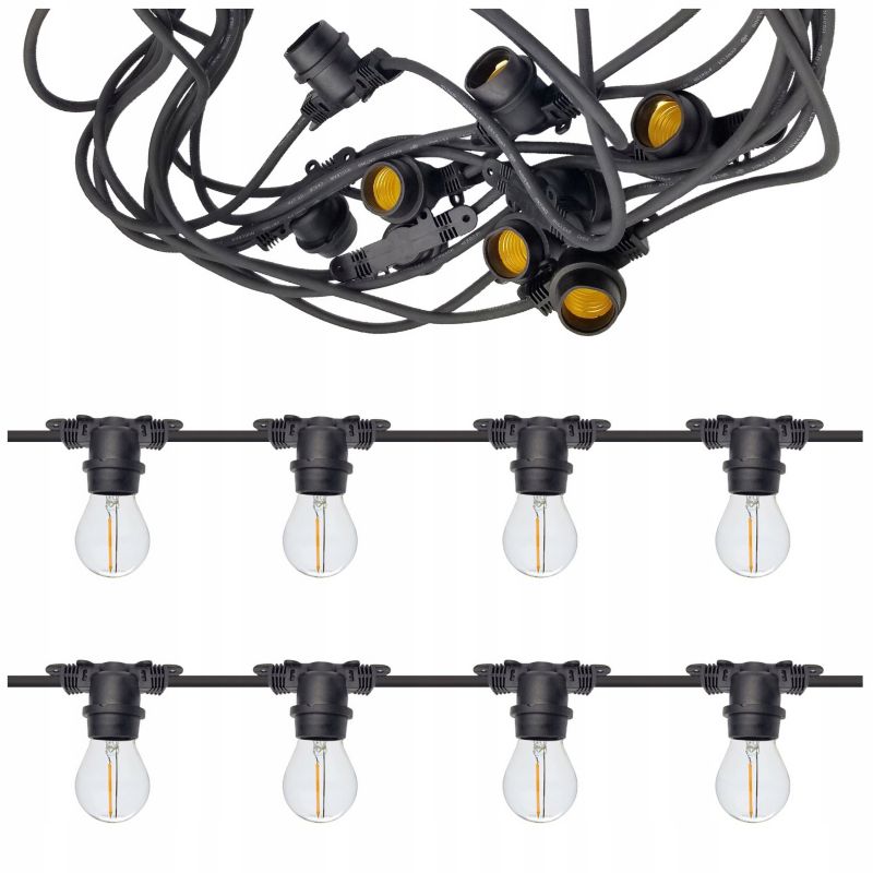 Girlanda oświetleniowa Kobi Mimosa 20m 230V 20 x E27 1 szt.