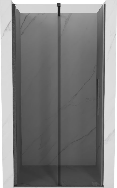 Drzwi prysznicowe Mexen Velar grafitowy gun gray 120 cm 1 szt.