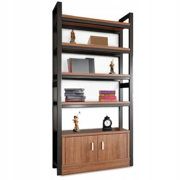 Regał industrialny Rebiko stojący półka na książki loft 190 cm 1 szt.