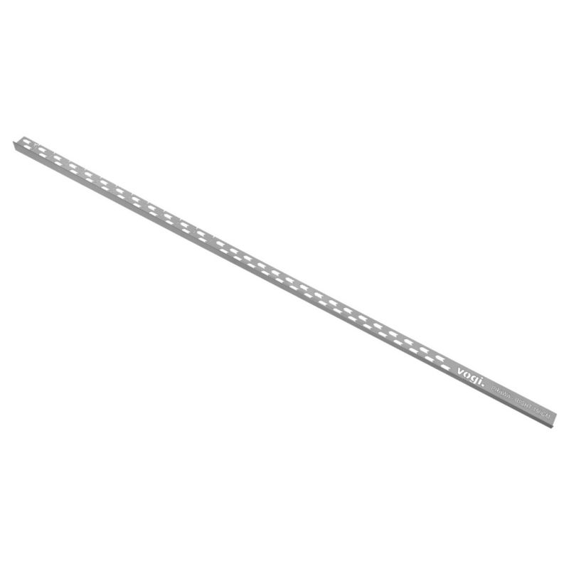 Listwa spadkowa do szyby prysznicowej Vogi prawa inox 150 cm stalowa 1 szt.