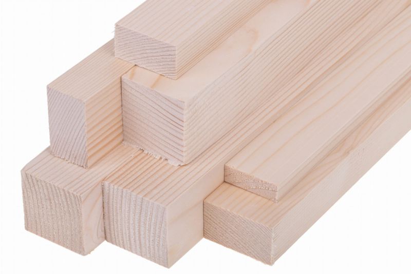 Stolarz24 Kantówka strugana świerk 10x10 mm klasa AB 2000 mm 25 szt.