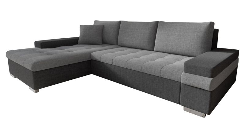 Narożnik z funkcją spania MIRJAN 24 Bangkok Mini grafitowy/szary 1 szt.