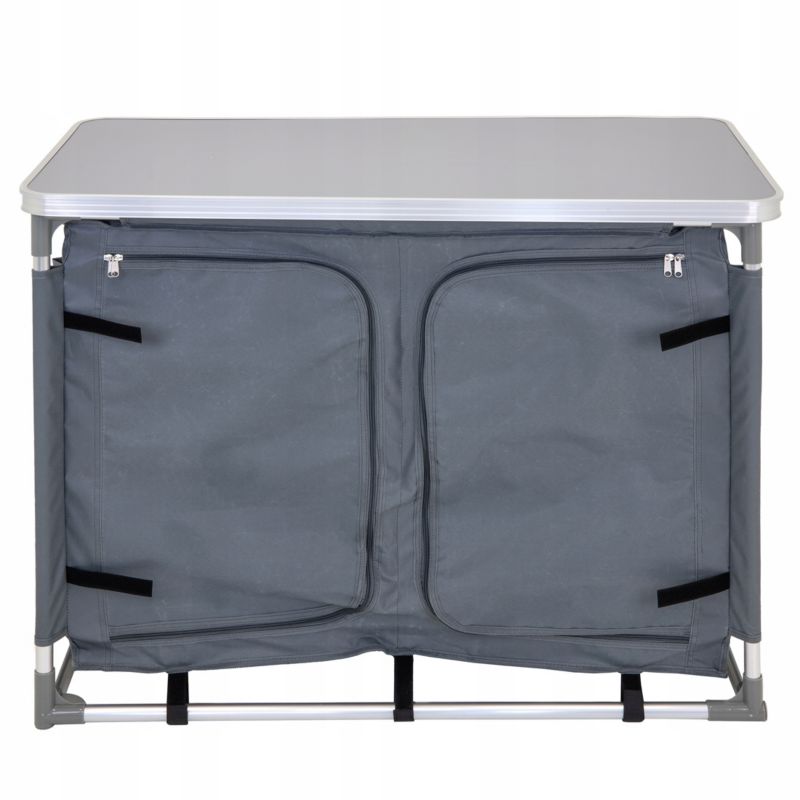 Kuchnia turystyczna JUMI ogrodowa stół kempingowy 97 cm składana pojemna 1 szt.