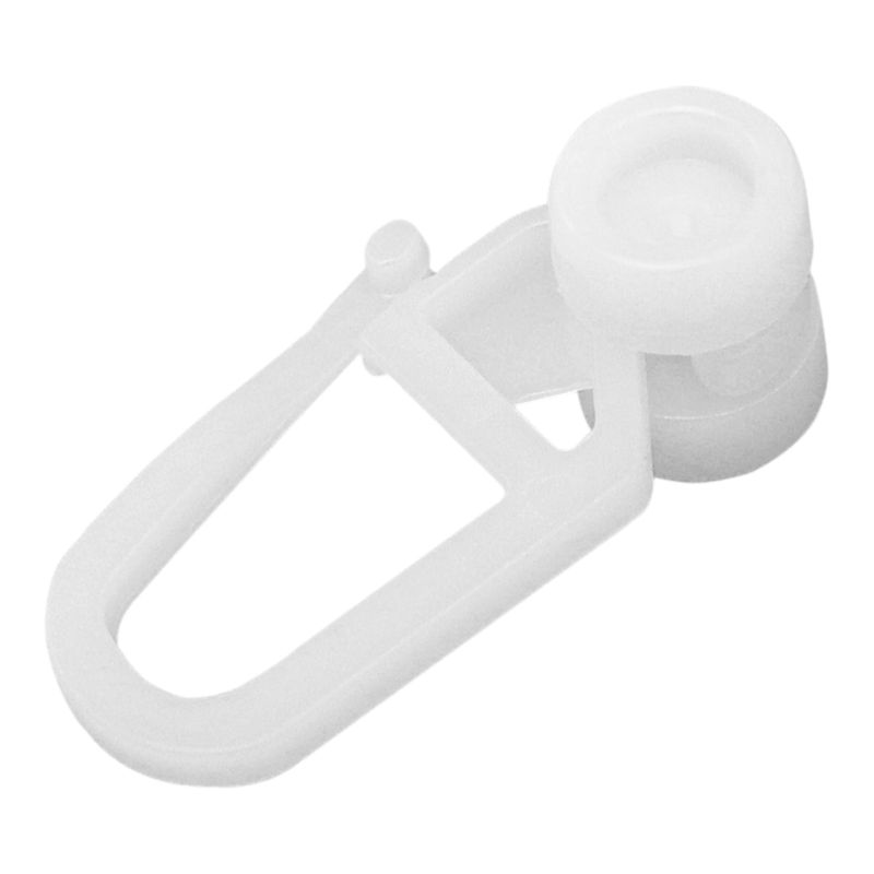 Ślizg z agrafką Patras biały 50 szt..