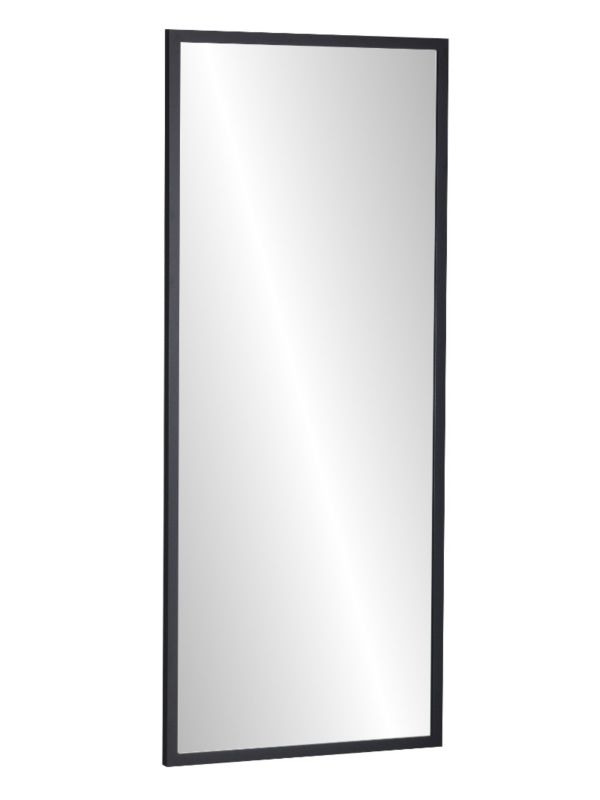 Lustro wiszące Profilmat 140x60 rama wąska czarna 1szt.