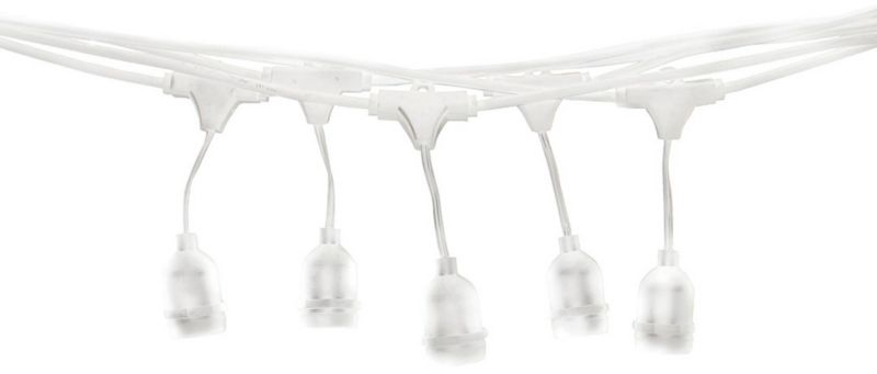 Girlanda Eko-Light 15 x E27 15 m IP44 biała