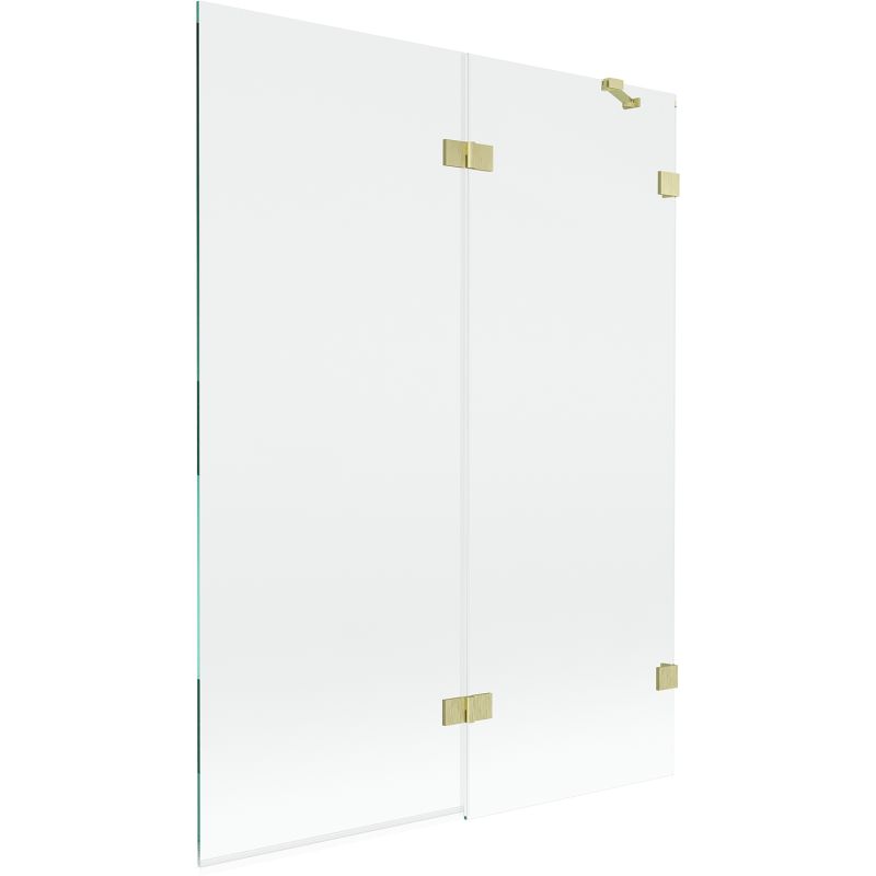 Parawan nawannowy Mexen Lunar złoty szczotkowany 130 x 150 cm 2-skrzydłowy 1 szt