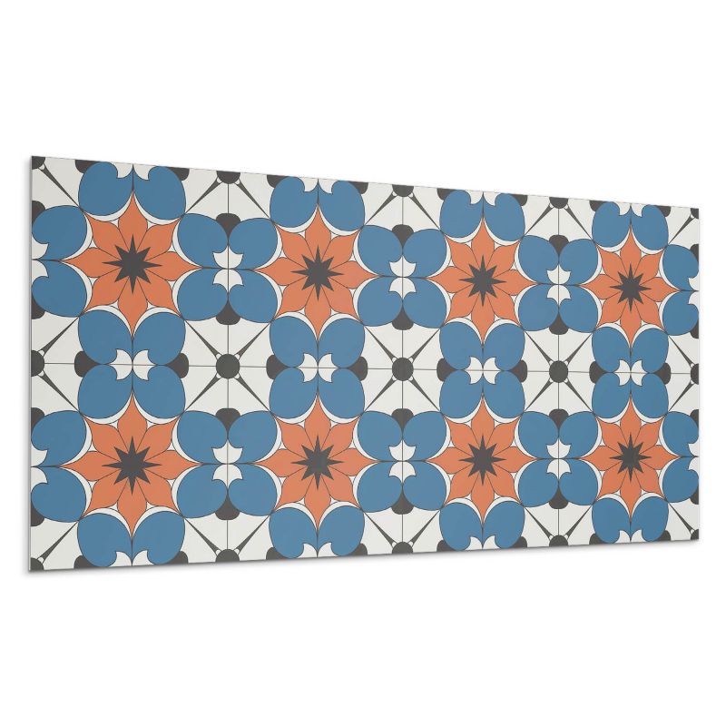 Panel samoprzylepny Wallfluent 100x50 cm Florystyczny wzór 1 szt.