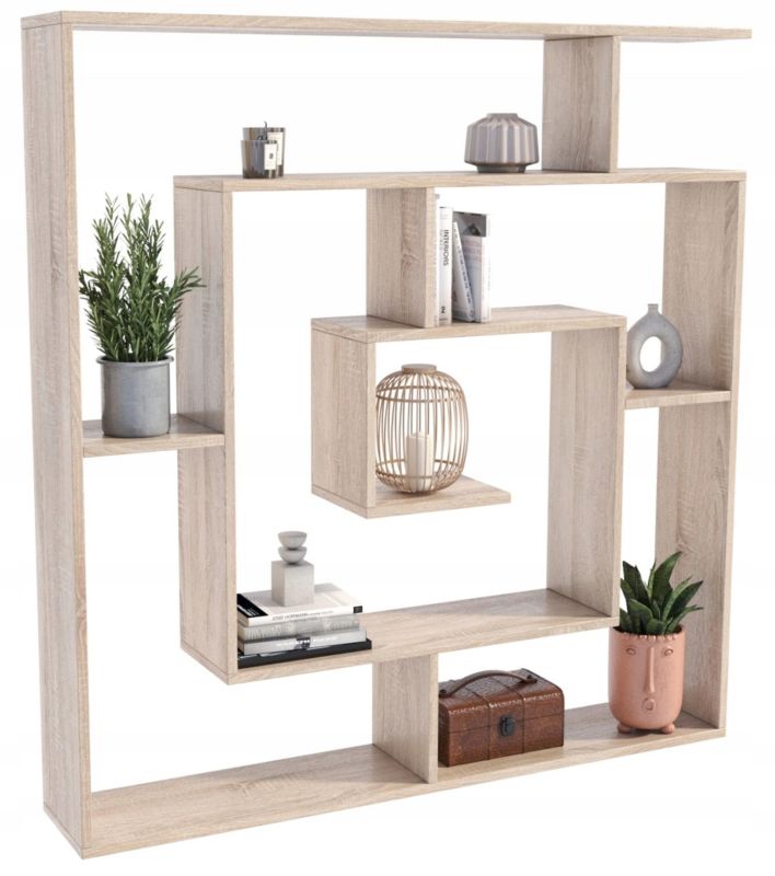 Regał Matkam półka LEONIDAS szafka Per dąb sonoma 1 szt.