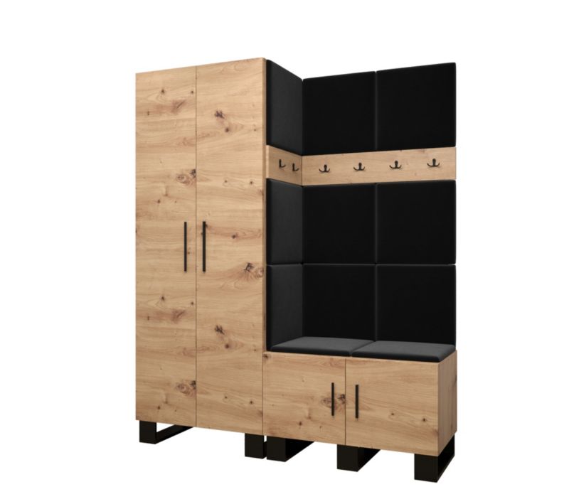 Garderoba do przedpokoju Abiks ARTIN 2 artisan+manila18 1szt.