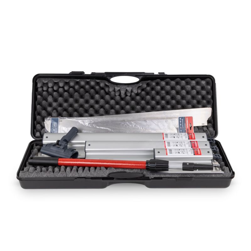 Zestaw szpachli do gładzi COMENSAL walizka noże pióro 80/60/30 cm kij adapter ostrza 1 zestaw