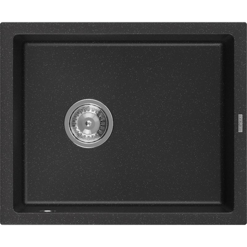 Zlewozmywak prostokątny Mexen Ben 1-komorowy szary 600x500 mm - 6523605000-71-G 1 szt.