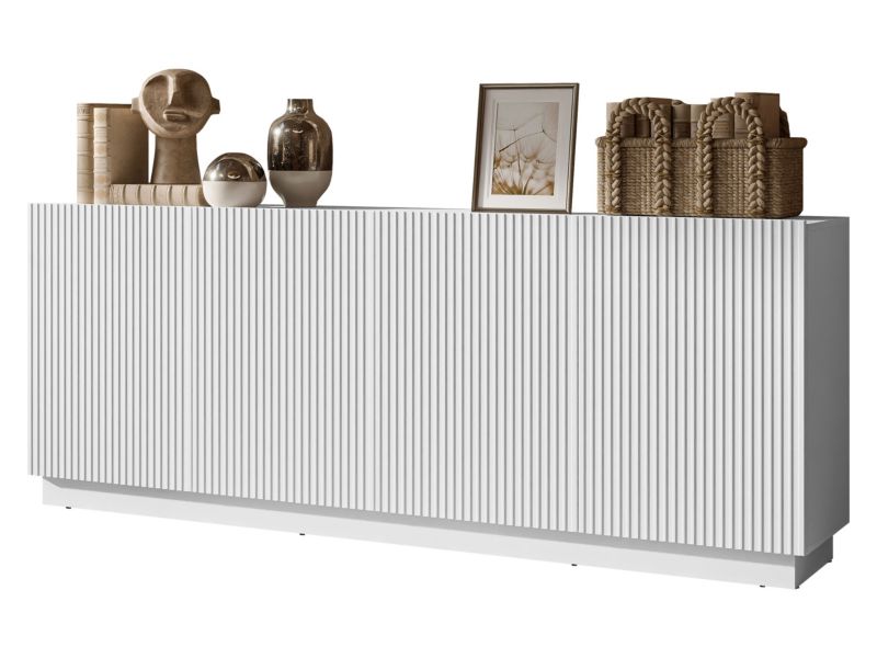 Komoda szeroka MIRJAN 24 Liverti 200 4D biały 1 szt.