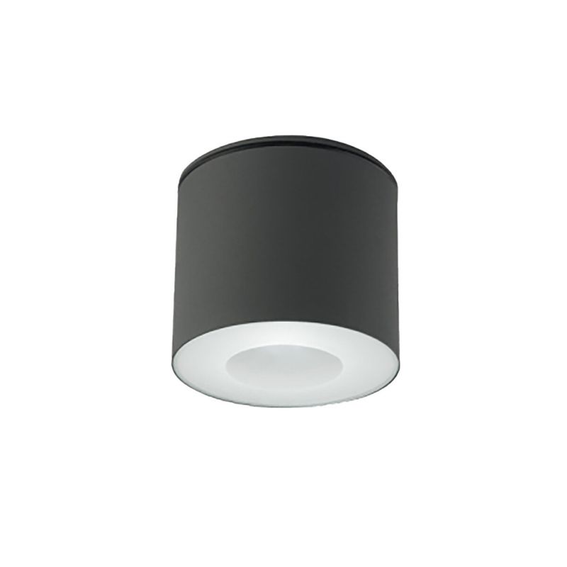 Lampa sufitowa zewnętrzna Nowodvorski Lighting Hexa grafitowa 1 x GU10 x 10W IP44 wym: 10,8 x 10,8 cm - 1 szt.