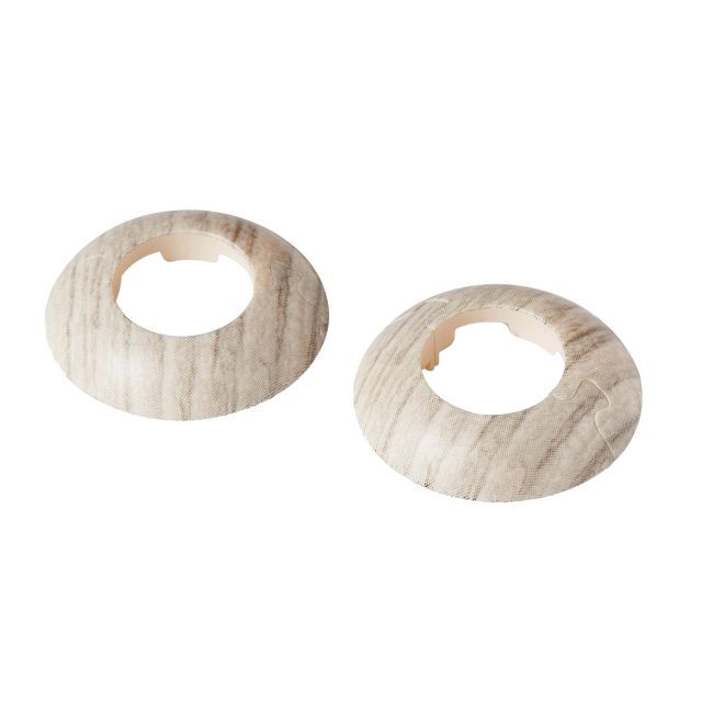 Rozeta maskująca PCV GoodHome śr. 22 mm sosna palona 2 szt.