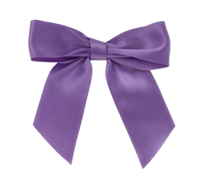 Kokarda satynowa Neopak 25mm - Fioletowy - 10 szt.