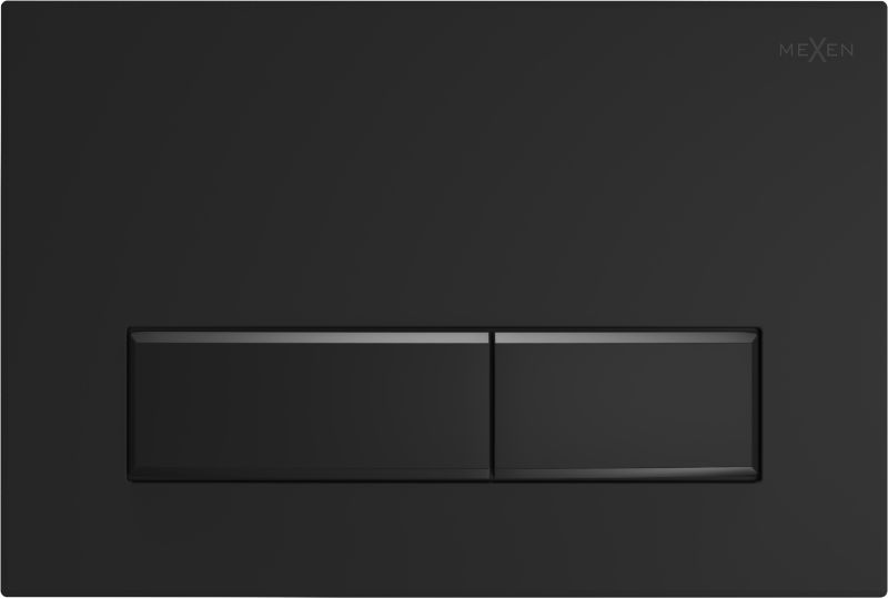 Przycisk spłukujący Mexen fenix 09 czarny matowy 1 szt.