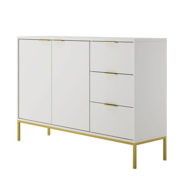 Komoda Kocot Kids AUSTIN 150 biała/złota 1 szt.