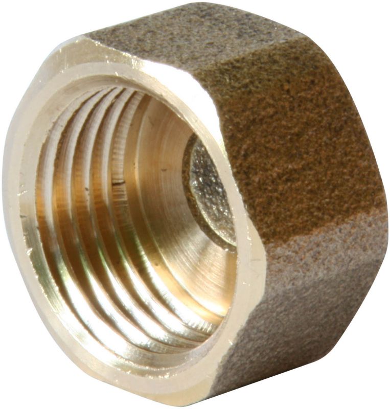 Zaślepka 3/8" mosiądz