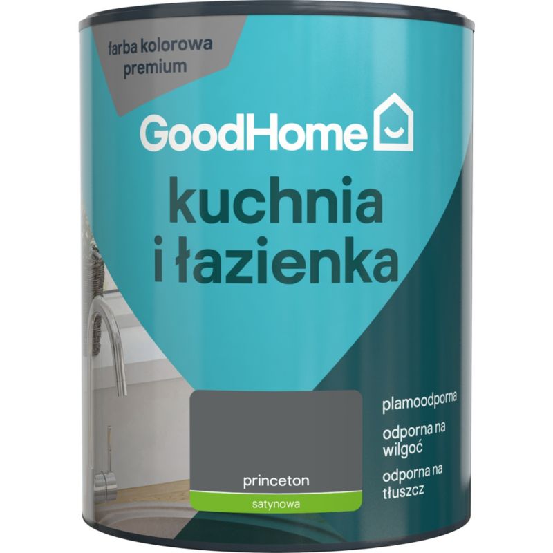 Farba plamoodporna GoodHome Kuchnia i Łazienka princeton 1 l