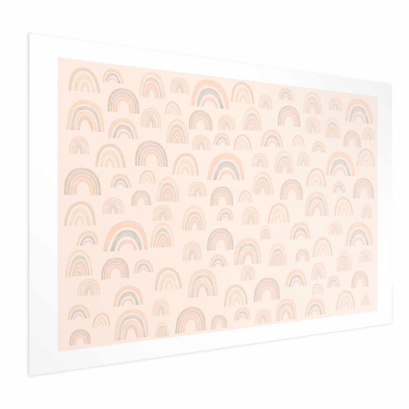 Plakat Artgeist Pastelowe tęcze 60x40 cm bez ramy 1 szt