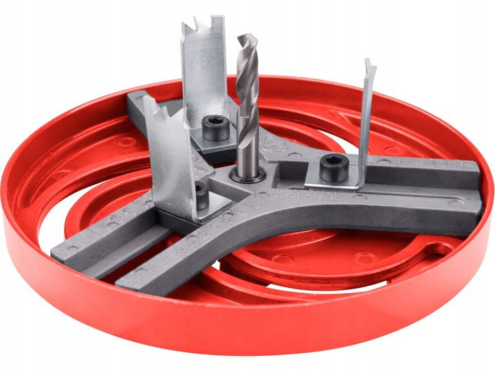 Wiertło koronkowe Extol otwornica regulowana koronki do drewna 19-127mm średnica 9mm 1 szt