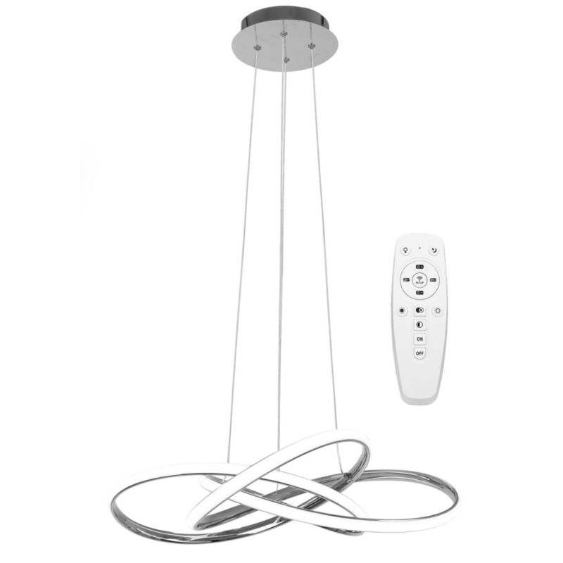 Lampa Sufitowa Wisząca Toolight App816-Cp Node Chrom 1 Szt