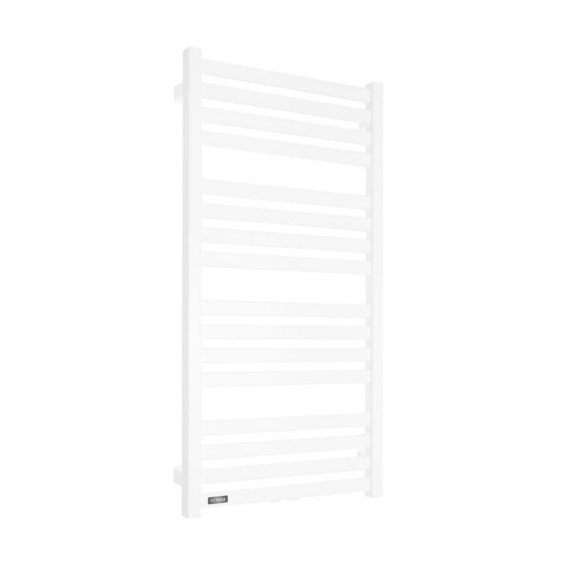 Grzejnik łazienkowy Oltens Vanlig 96x50 cm biały, dekoracyjny, drabinkowy, 418 W, 1 szt.