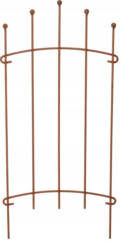 Płotek palisada KOTARBAU wbijany rdza 480 mm 1 szt.