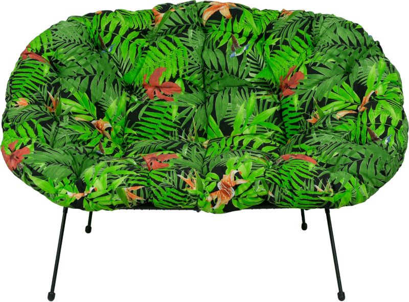 Poduszka na sofę żyłkową AMPO zielony 1 szt.