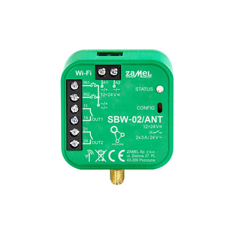 Sterownik bramowy Zamel SBW-02/ANT