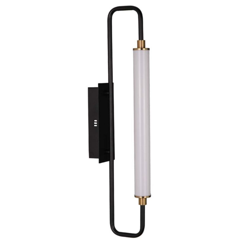 Kinkiet ścienny Sanico Goldlux FELICJA LED 14W czarny 4000K IP20 - 1 szt.