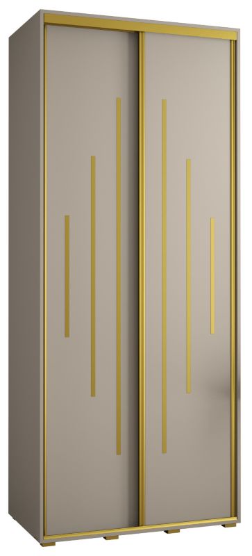Szafa przesuwna Abiks 45 wysoka Dakota 12 120 kaszmir+kaszmir+złot 1 szt