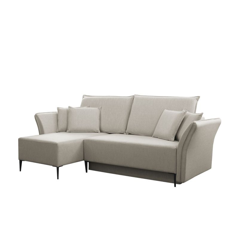 Narożnik z funkcją spania MIRJAN 24 Bregi beżowy + czarny 1 szt.