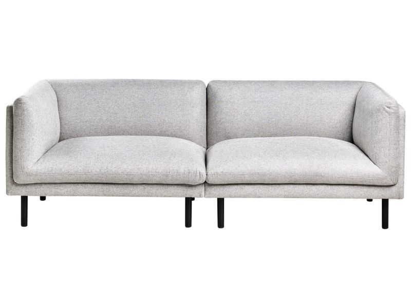 Sofa Vorgod Jasnoszary dla 3 osób 1 szt.