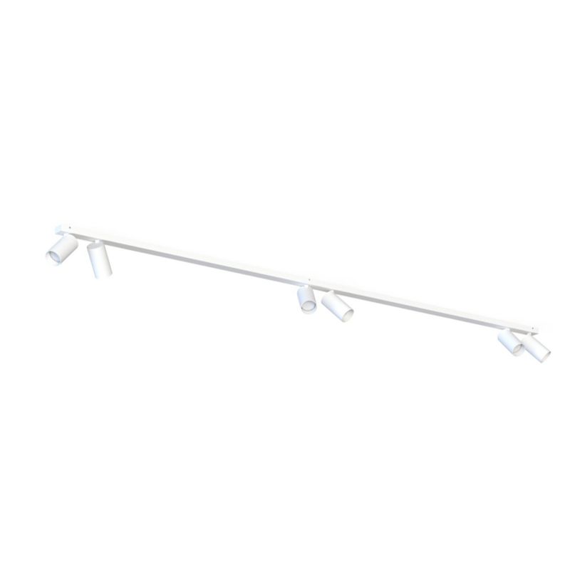 Reflektor sufitowy Nowodvorski Lighting Mono biały 6 x GU10 x 10W IP20 wym: 20 x 214 cm - 1 szt.