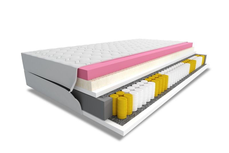 Materac do Spania Kieszeniowy Bonni Estel 160x200 Dwuosobowy 1 szt.