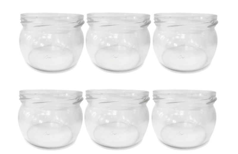 Słoiki MODO24 260ml dżemy konfitury przyprawy grzybki 82mm 6 szt.