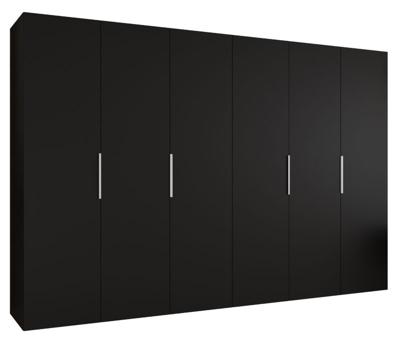 Szafa uchylna Abiks MARBELLA 1 300 wys 202 cm Czarny + Kaszmir 1 szt