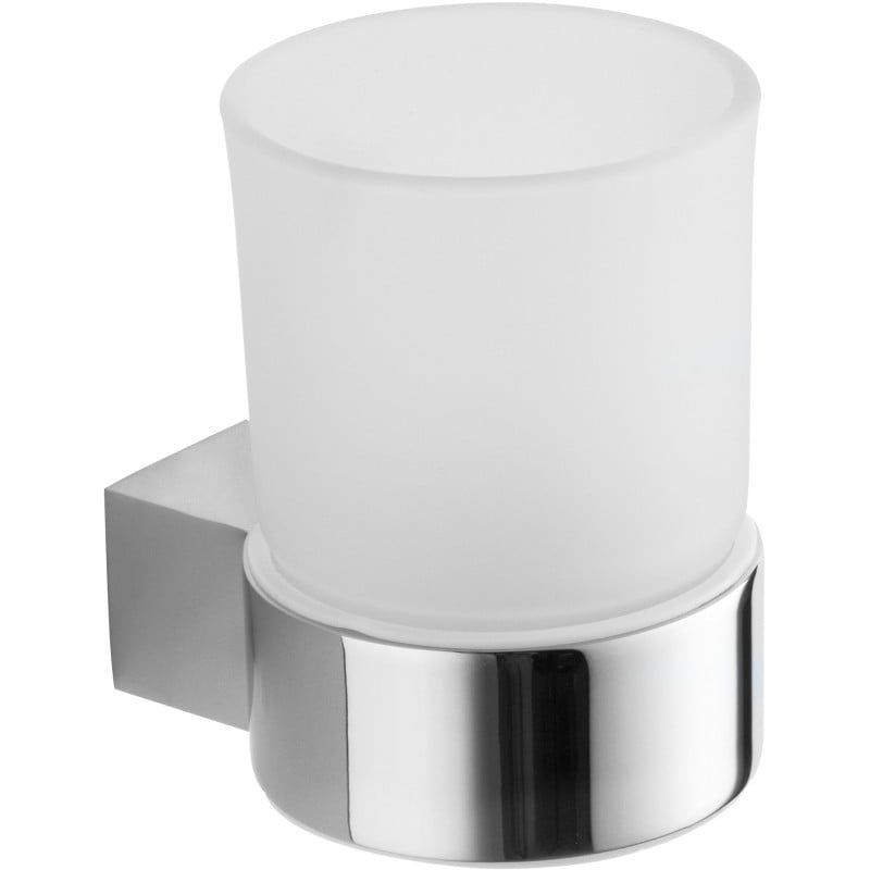 Kubek na szczoteczki ścienny Mexen Adox chrom 7x9,5 cm 1 szt.